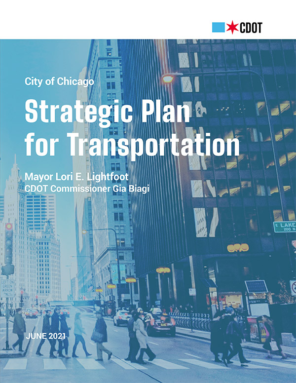 Cover photo for CDOT's 2021-2025 Strategic Plan for Transportation