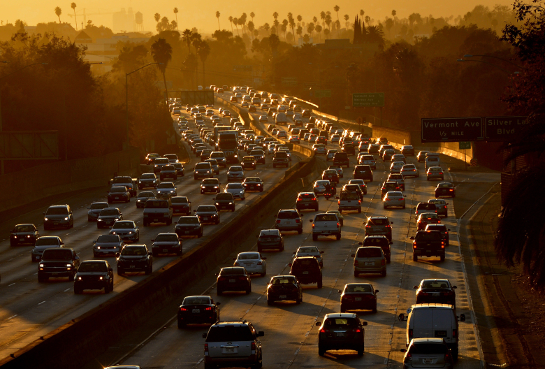 Traffic in Los Angeles